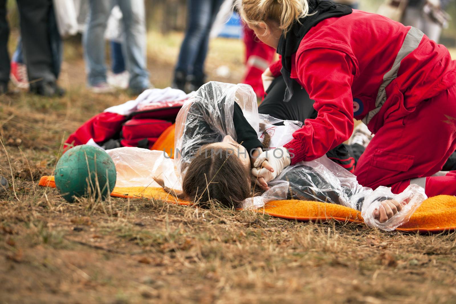 First aid exercise
