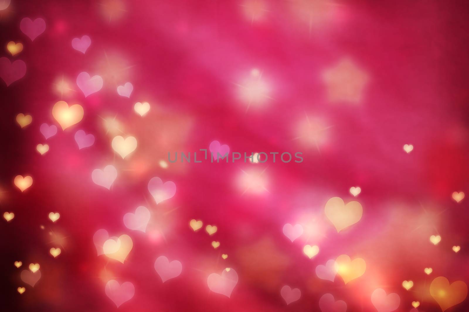 Small hearts background by melpomene