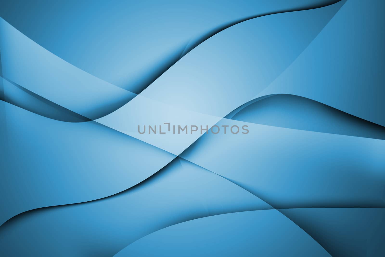 Abstract wavy blue background