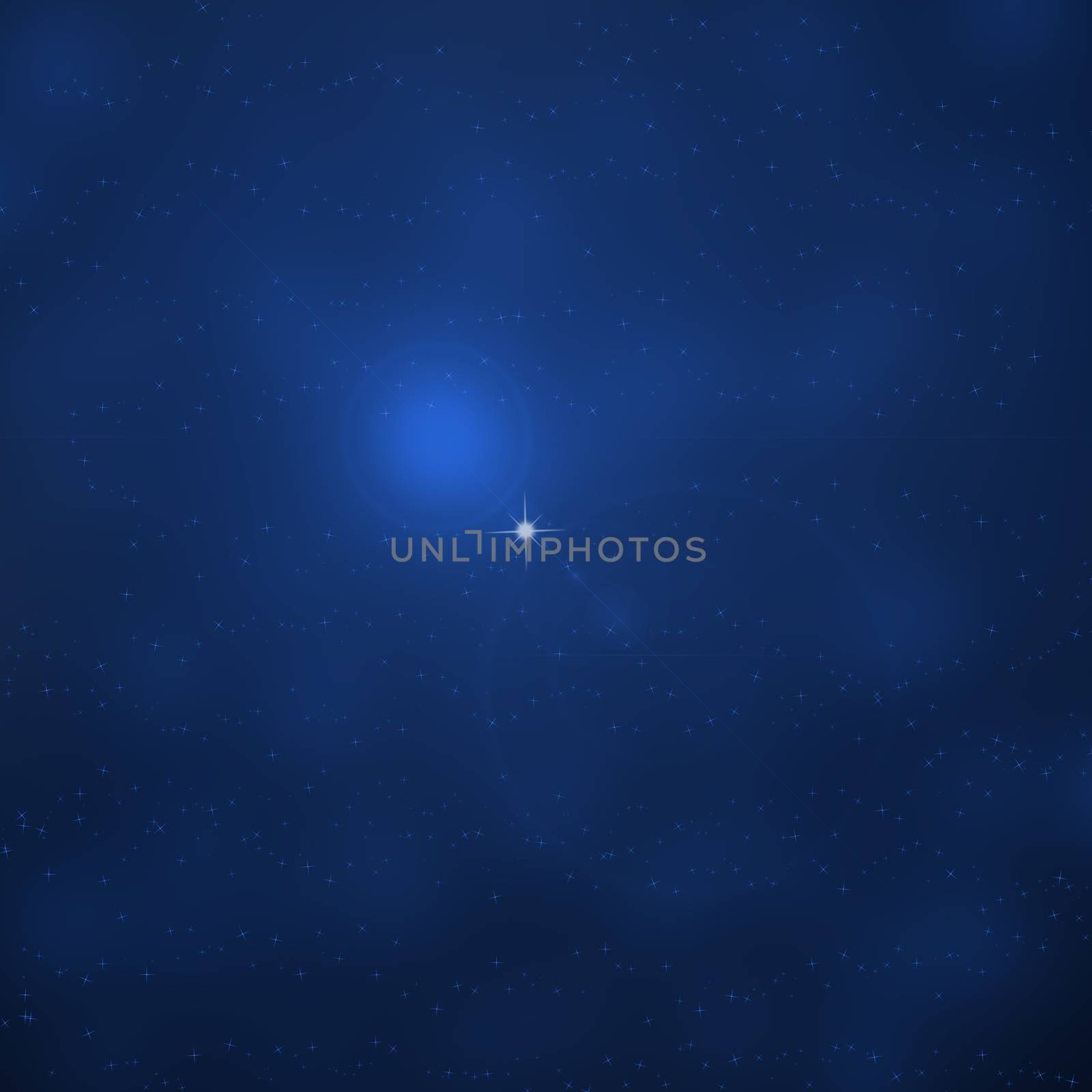 abstract glowing on navy blue background