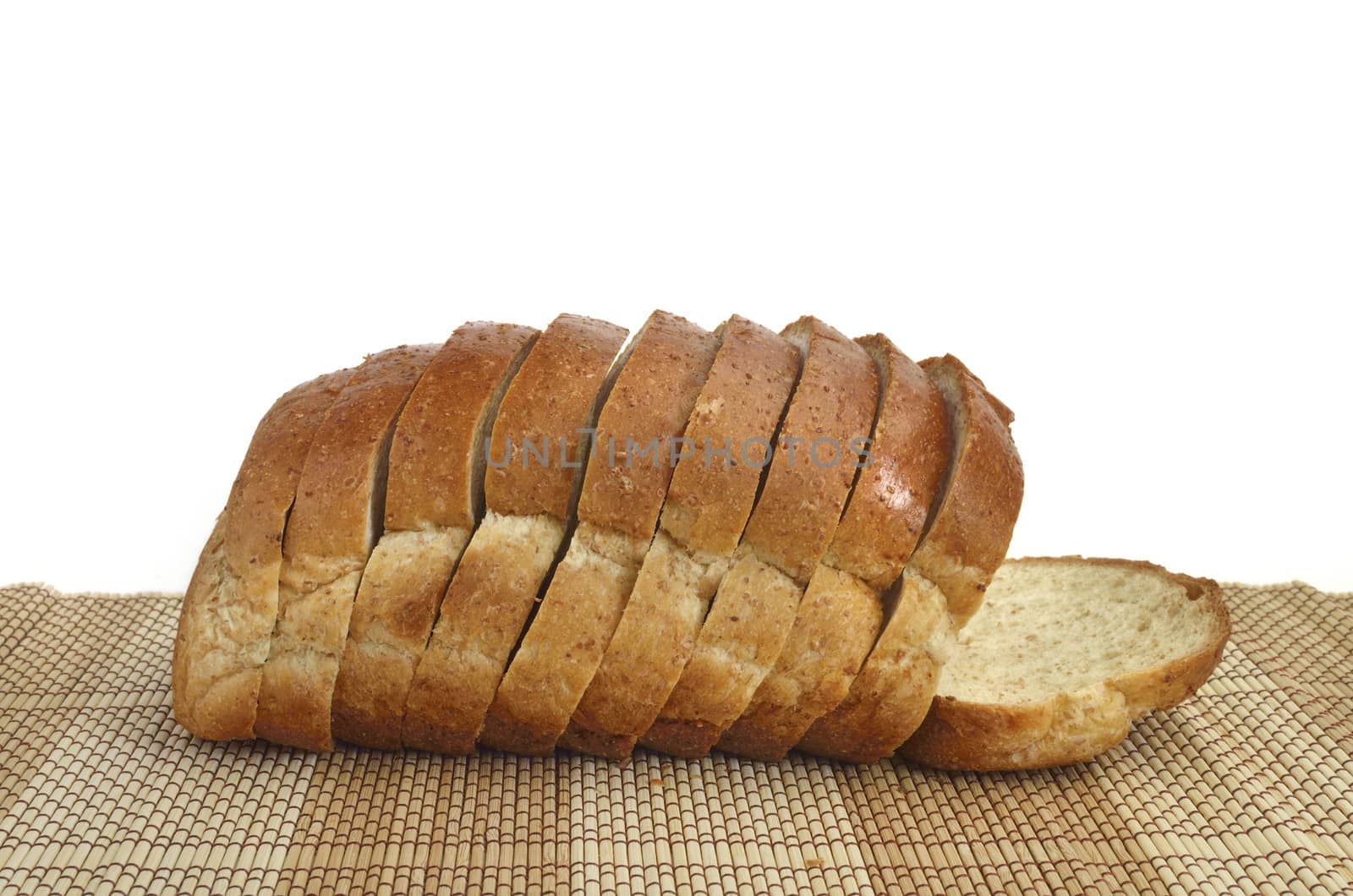 sliced whole wheat bread on wood