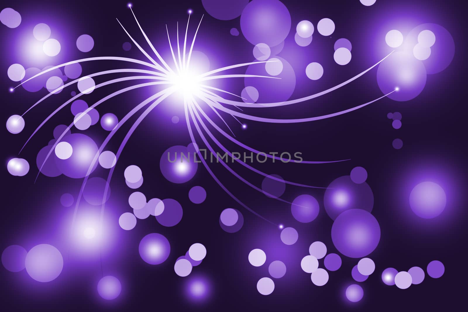 purple abstract line with glowing background