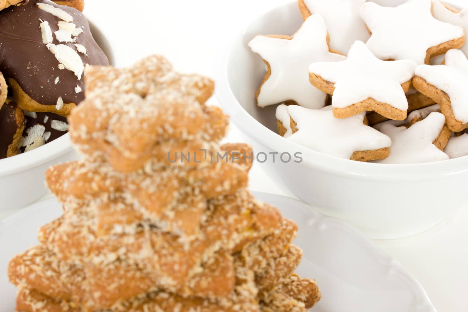 Delicious cookies for Santa on christmas eve