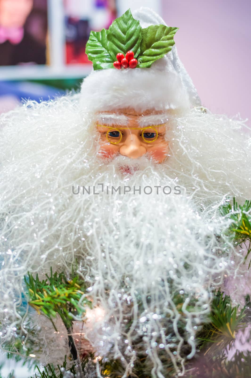 Santa Claus Christmas decorations by IVYPHOTOS