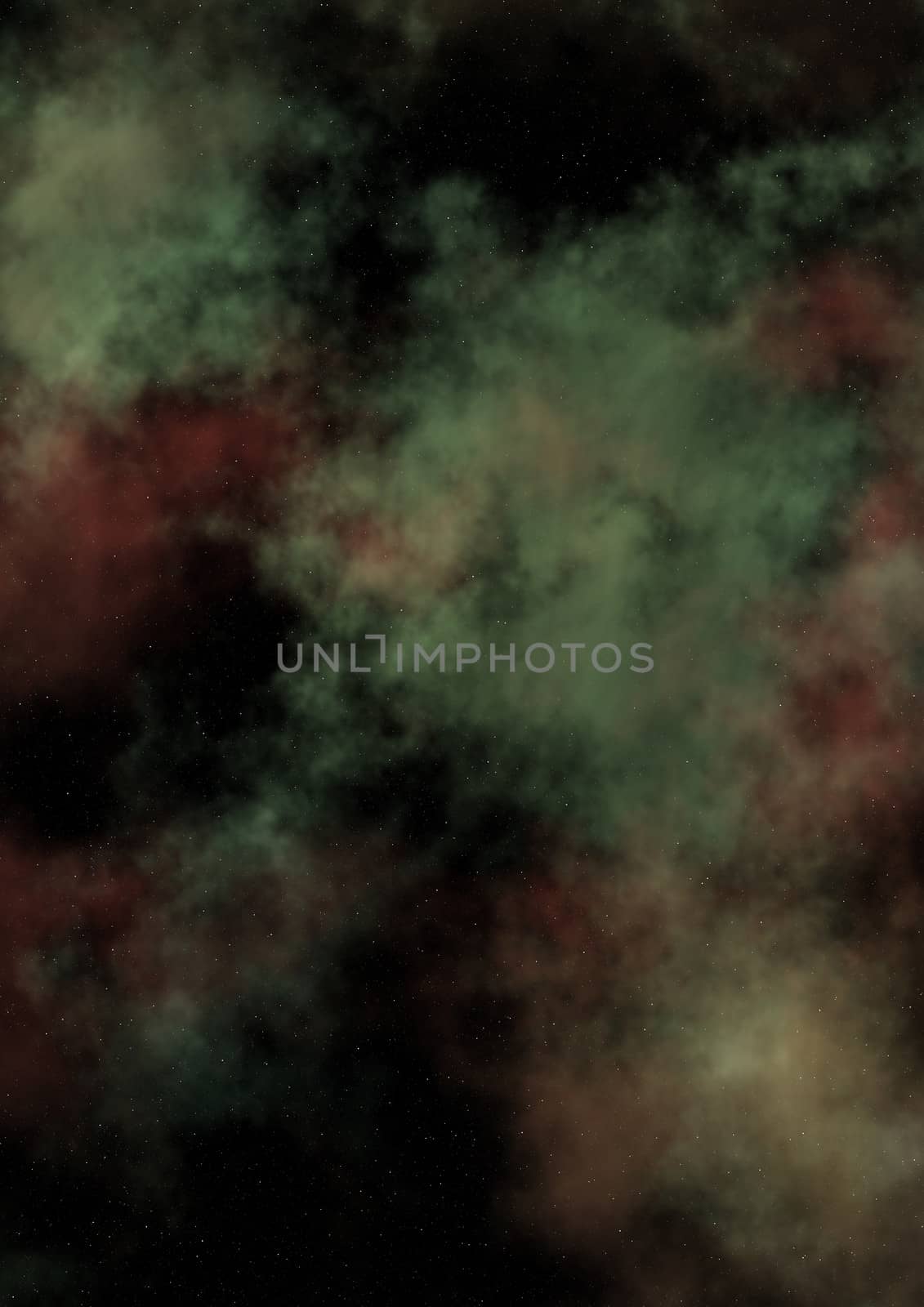 Star field in space, a nebulae and a gas congestion. "Elements of this image furnished by NASA".