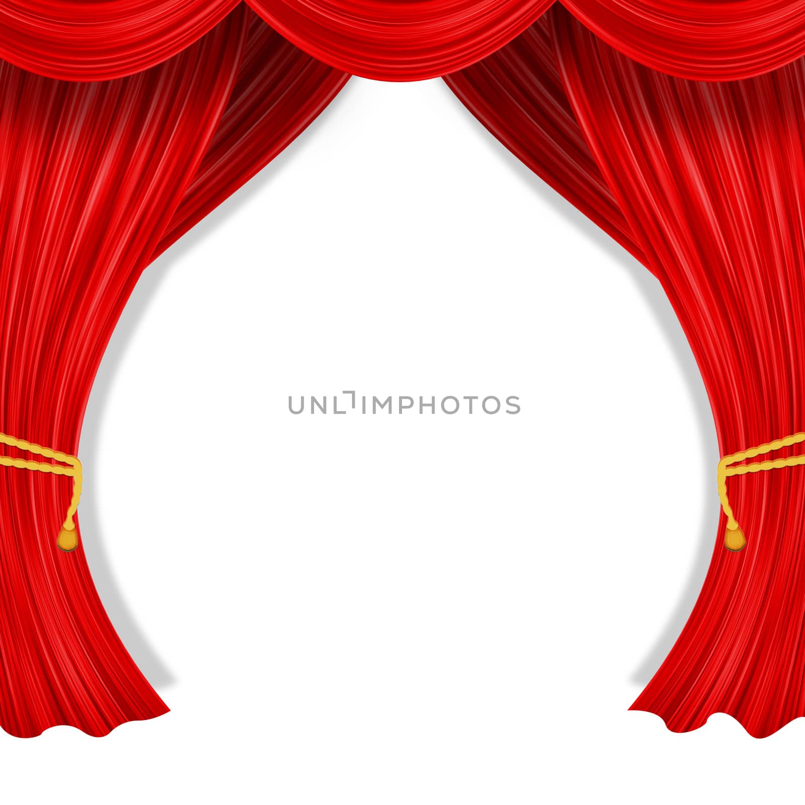 Open curtain by cherezoff