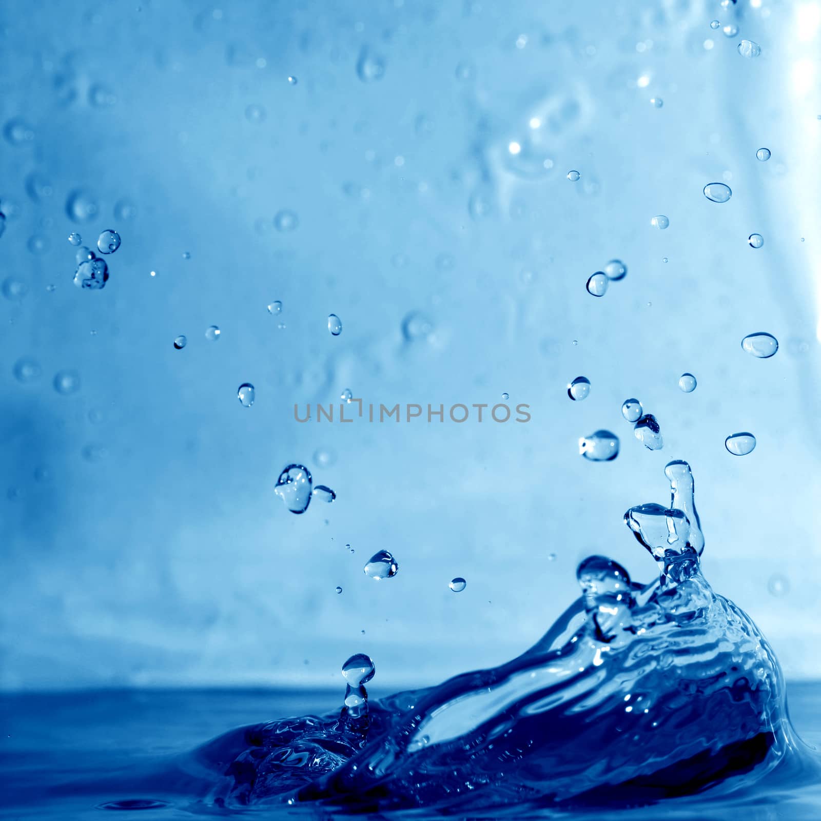 water wet splash macro close up