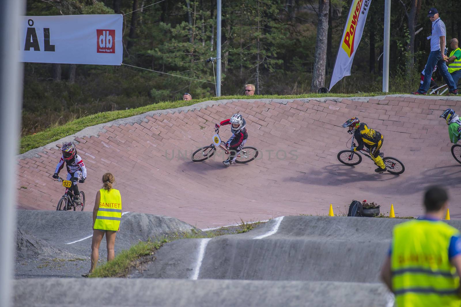 The fifth round of the Norway Cup in BMX was held in Raade (R��de), Norway.  The images are shot 24 August 2013.