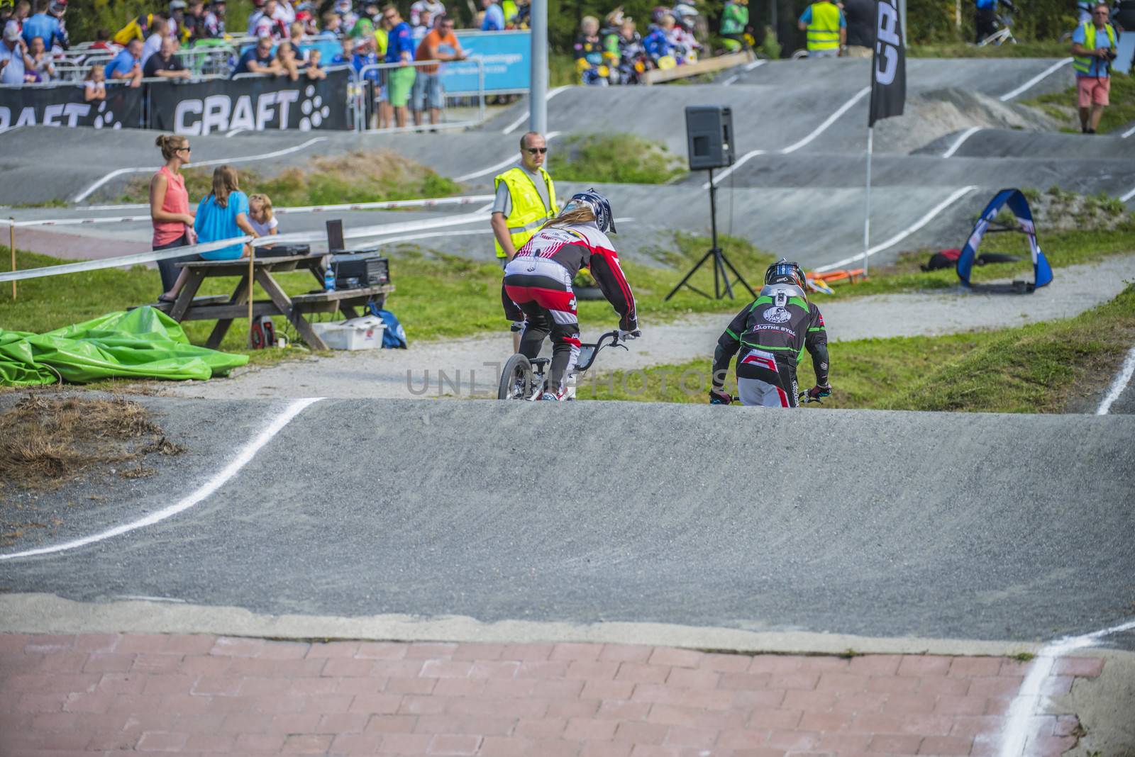 The fifth round of the Norway Cup in BMX was held in Raade (R��de), Norway.  The images are shot 24 August 2013.