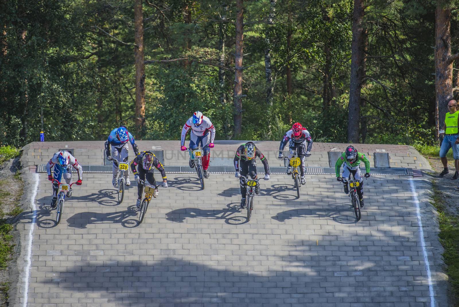 The fifth round of the Norway Cup in BMX was held in Raade (R��de), Norway.  The images are shot 24 August 2013.