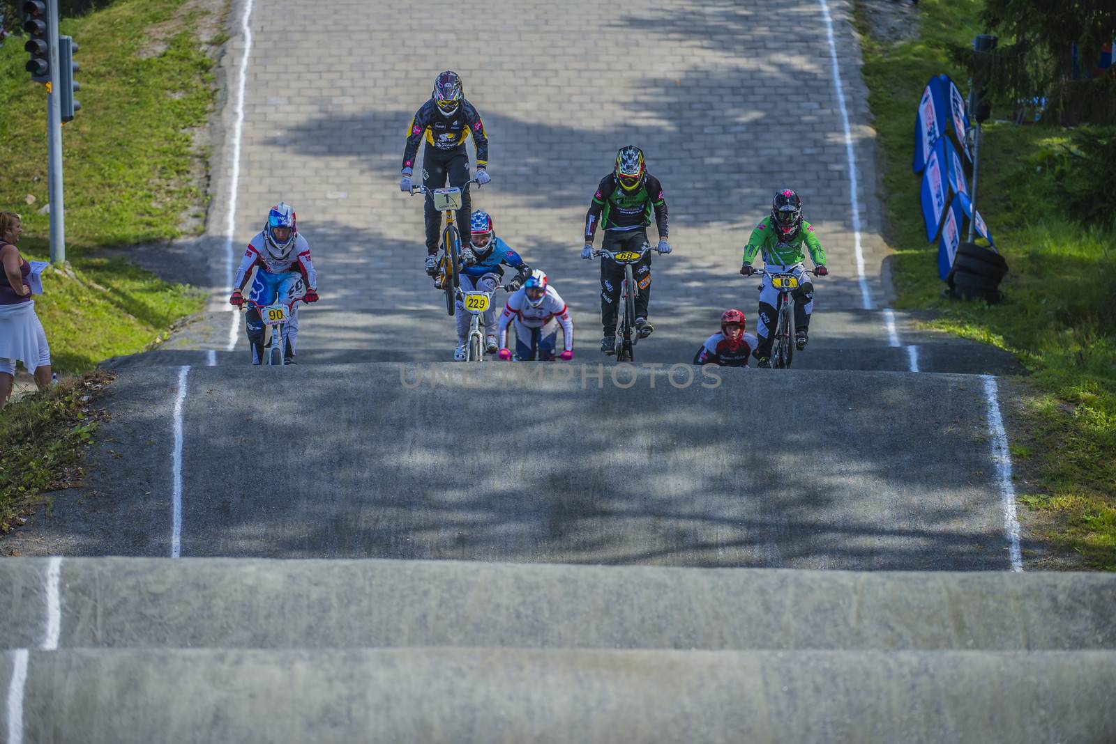 The fifth round of the Norway Cup in BMX was held in Raade (R��de), Norway.  The images are shot 24 August 2013.