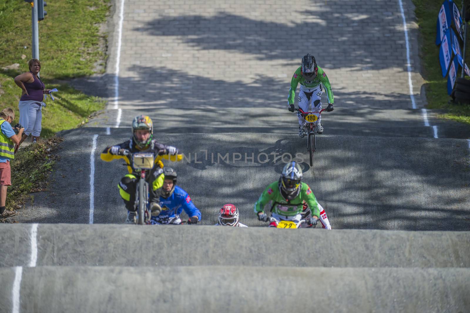 The fifth round of the Norway Cup in BMX was held in Raade (R��de), Norway.  The images are shot 24 August 2013.