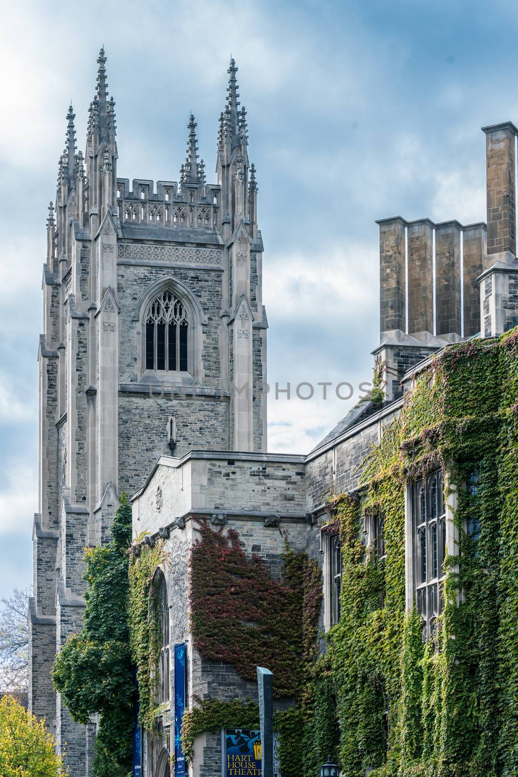 TORONTO, ON, CANADA - OCTOBER 22: Hart House at University of Toronto, in Toronto, ON, on October 22, 2013