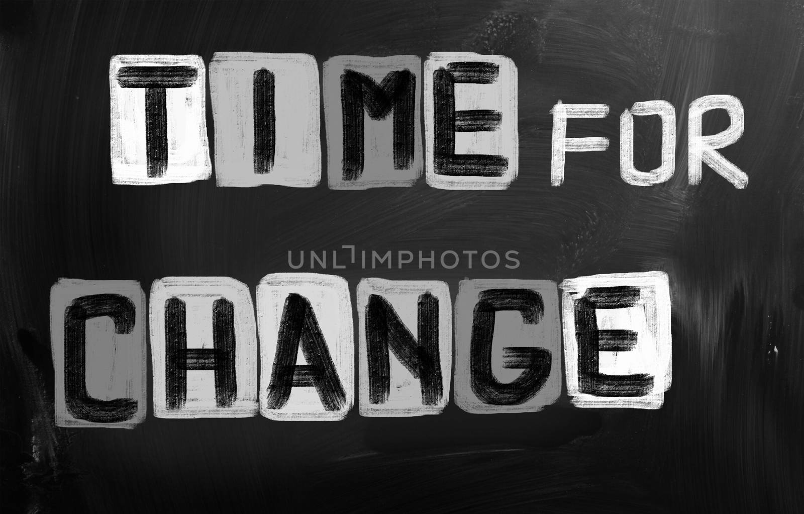 Time For Change Concept
