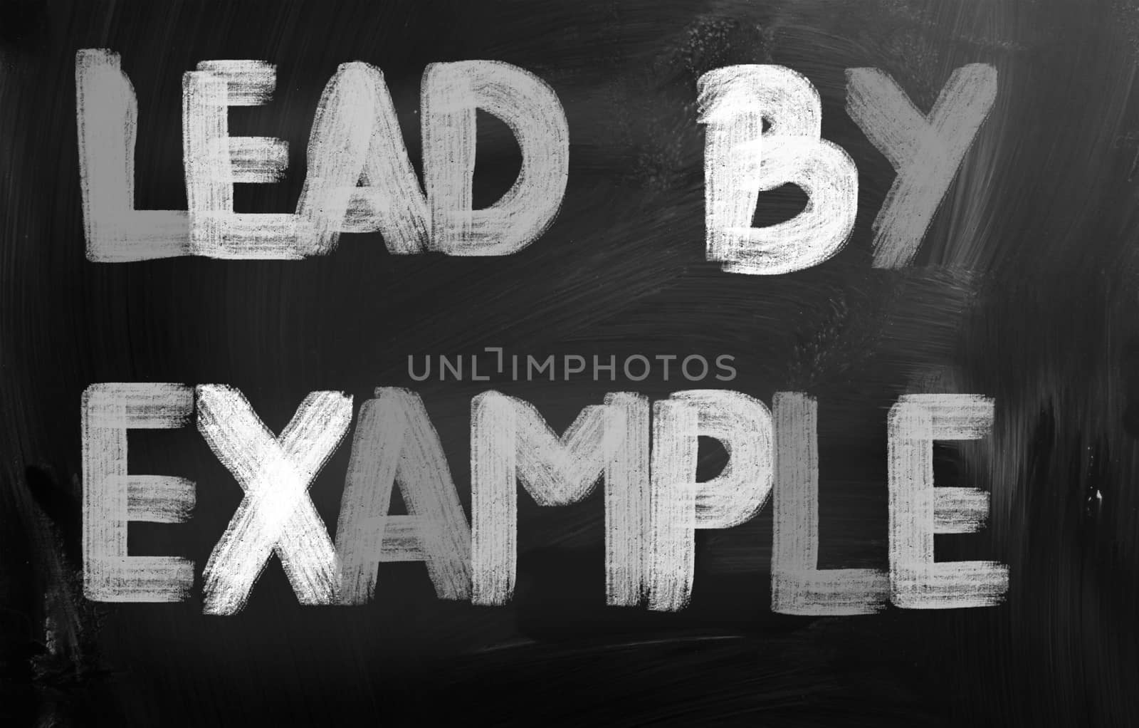 Lead By Example Concept