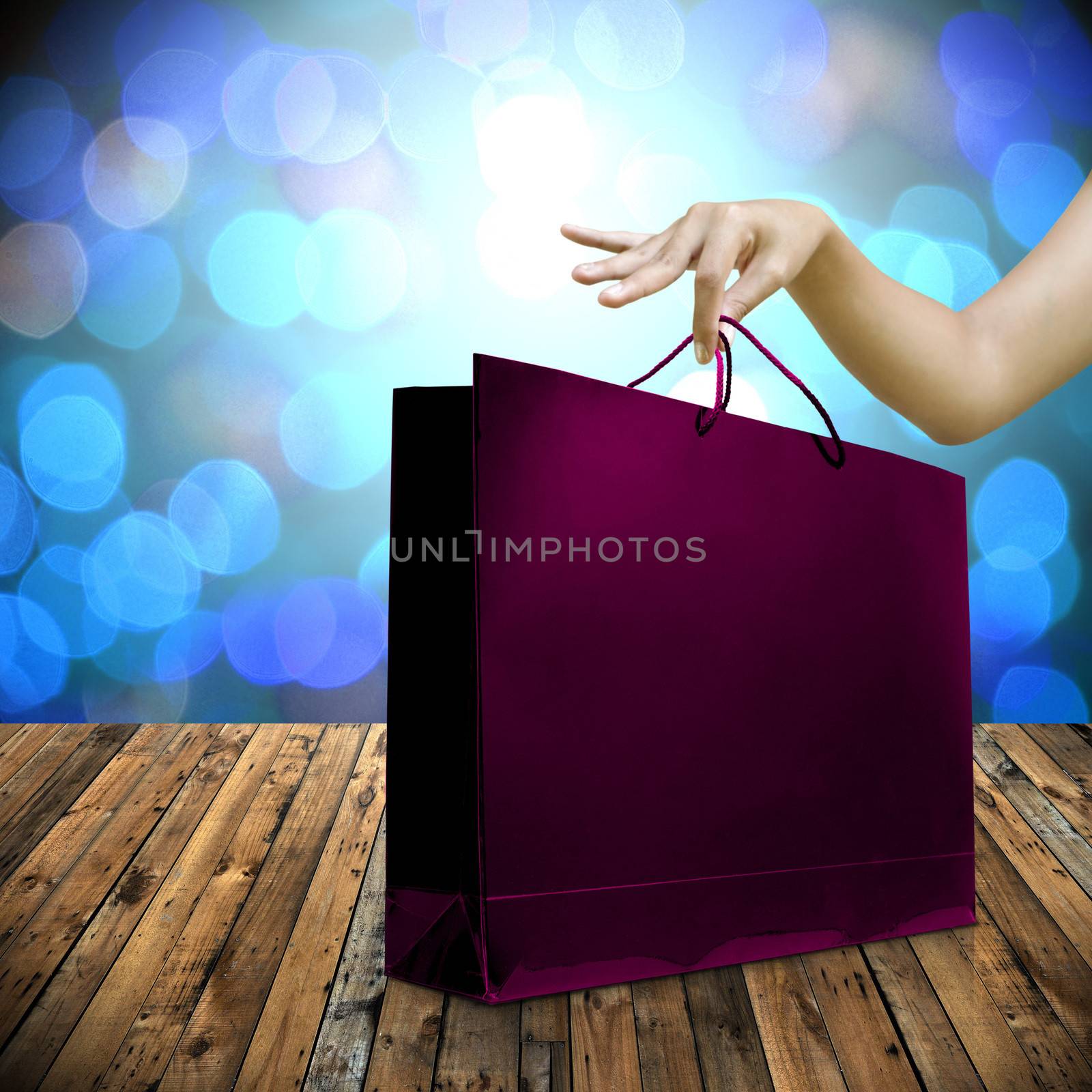 Shopping in holiday sell festival concept by pixbox77