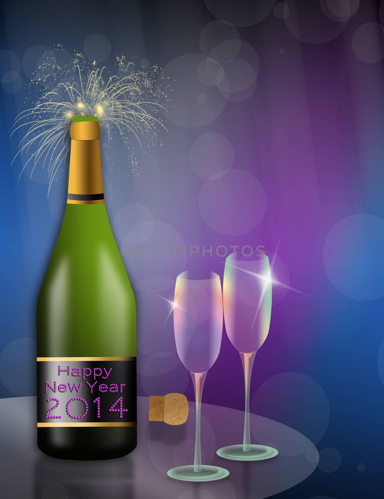 toast to celebrate new year by sognolucido