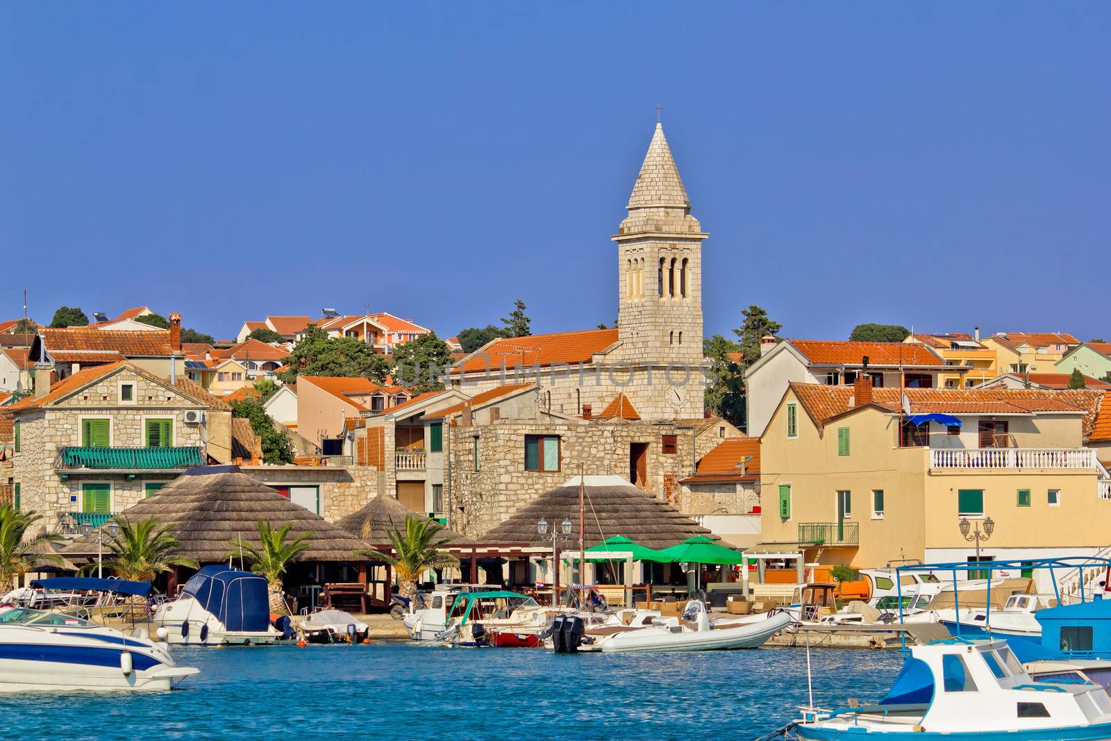 Summer view of Pakostane waterfront by xbrchx