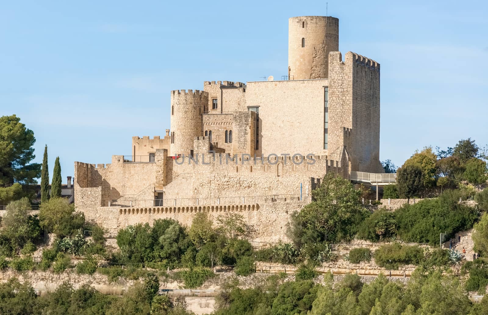 Castle of Castellet near Barcelona, Spain by Marcus