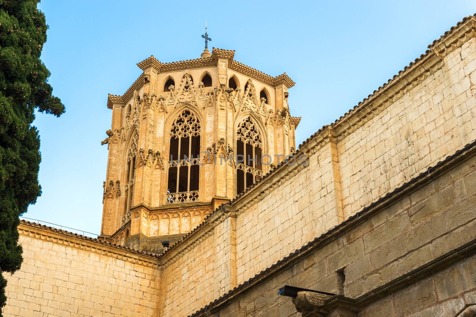 Monastery of Santa Maria de Poblet inCatalonia,Spain. It is UNESCO World Heritage Site. 