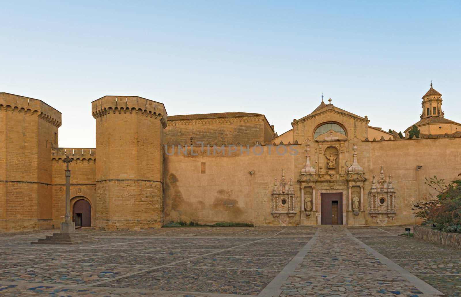 Monastery of Santa Maria de Poblet inCatalonia,Spain. It is UNESCO World Heritage Site. 