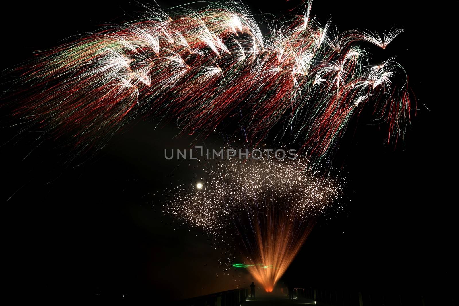 Fireworks Display by fouroaks