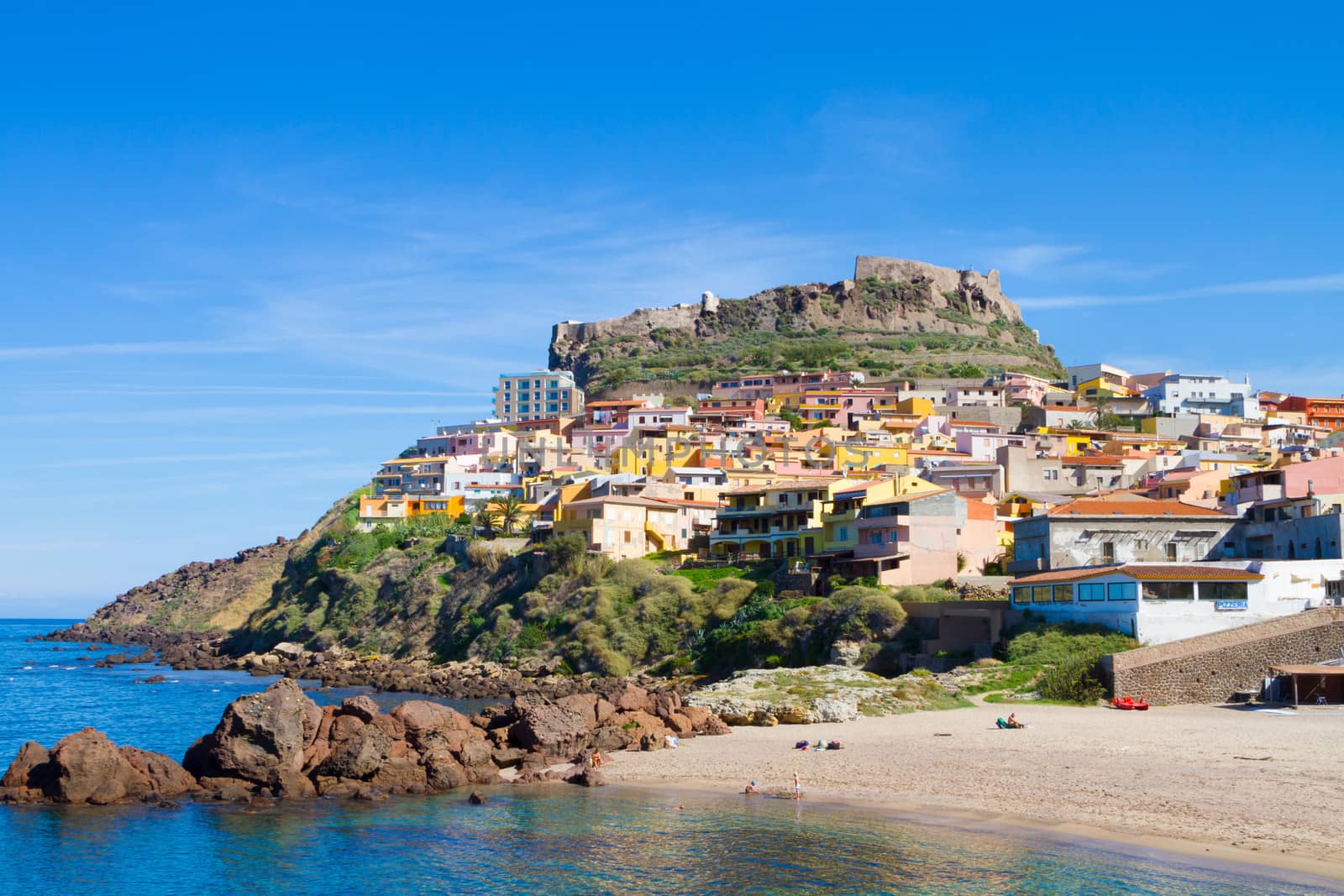 Castelsardo is a touristic town and comune in Sardinia, Italy, located in the northwest of the island within the Province of Sassari, at the east end of the Gulf of Asinara.