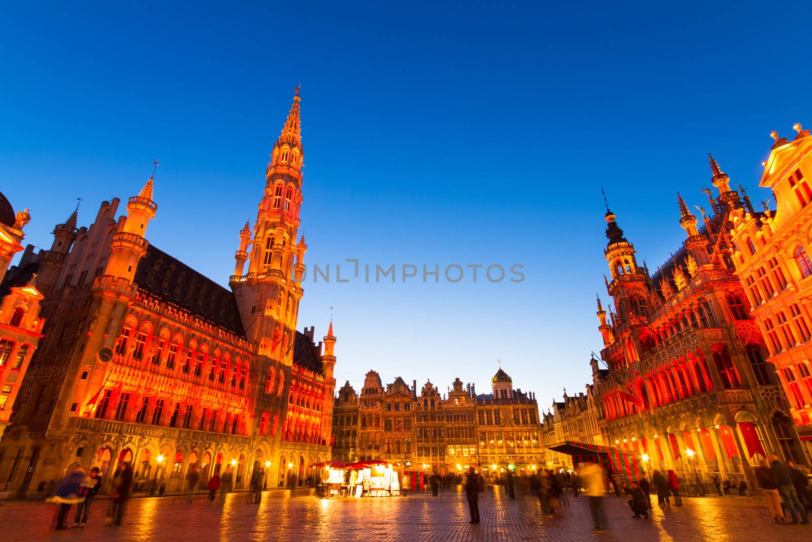 Grote Markt, Brussels, Belgium, Europe. by kasto