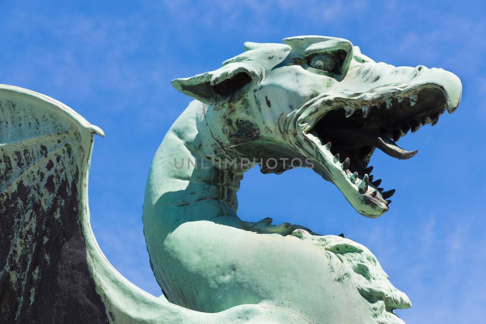 Dragon bridge, Ljubljana, Slovenia. by kasto