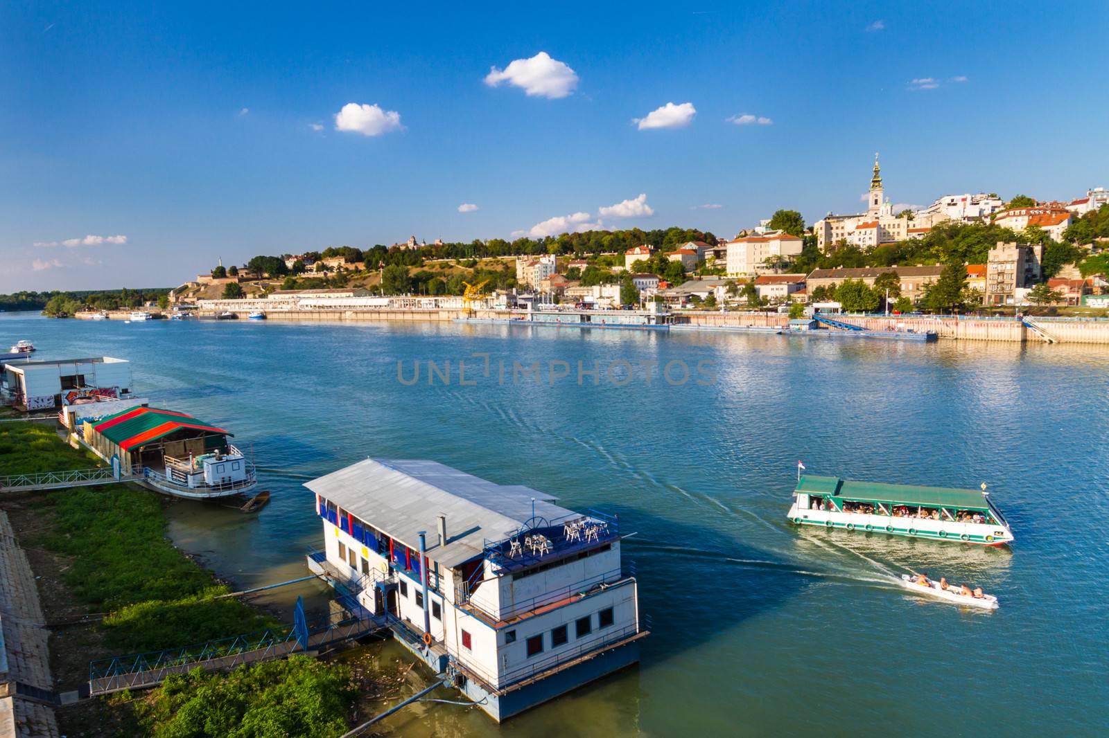 Panorama of Belgrade, Serbia, Yugoslavia. by kasto