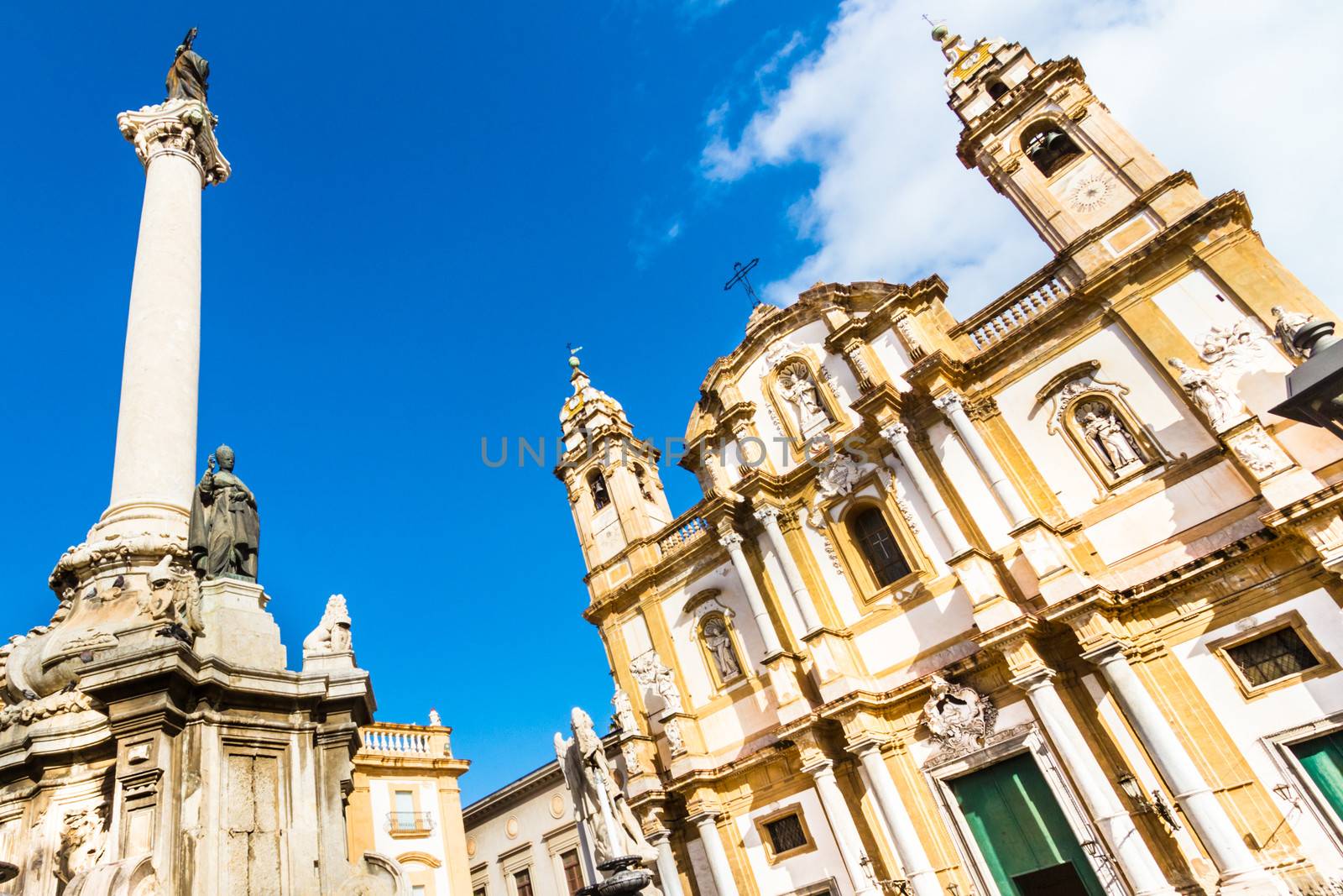 Church of Saint Dominic, Palermo, Italy.  by kasto