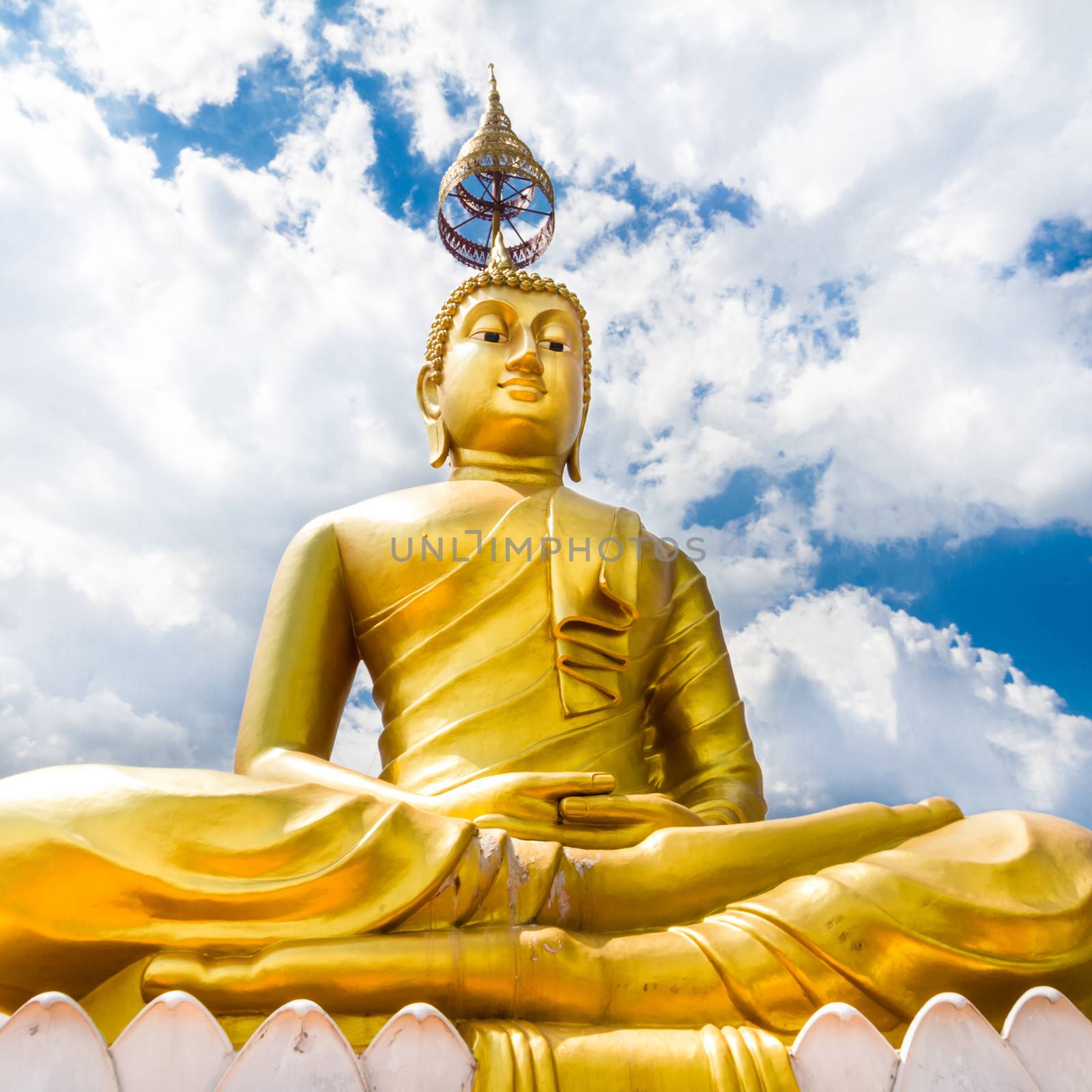 Buddha statue - Krabi Tiger Cave - Wat Tham Sua, Krabi, Thailand by kasto