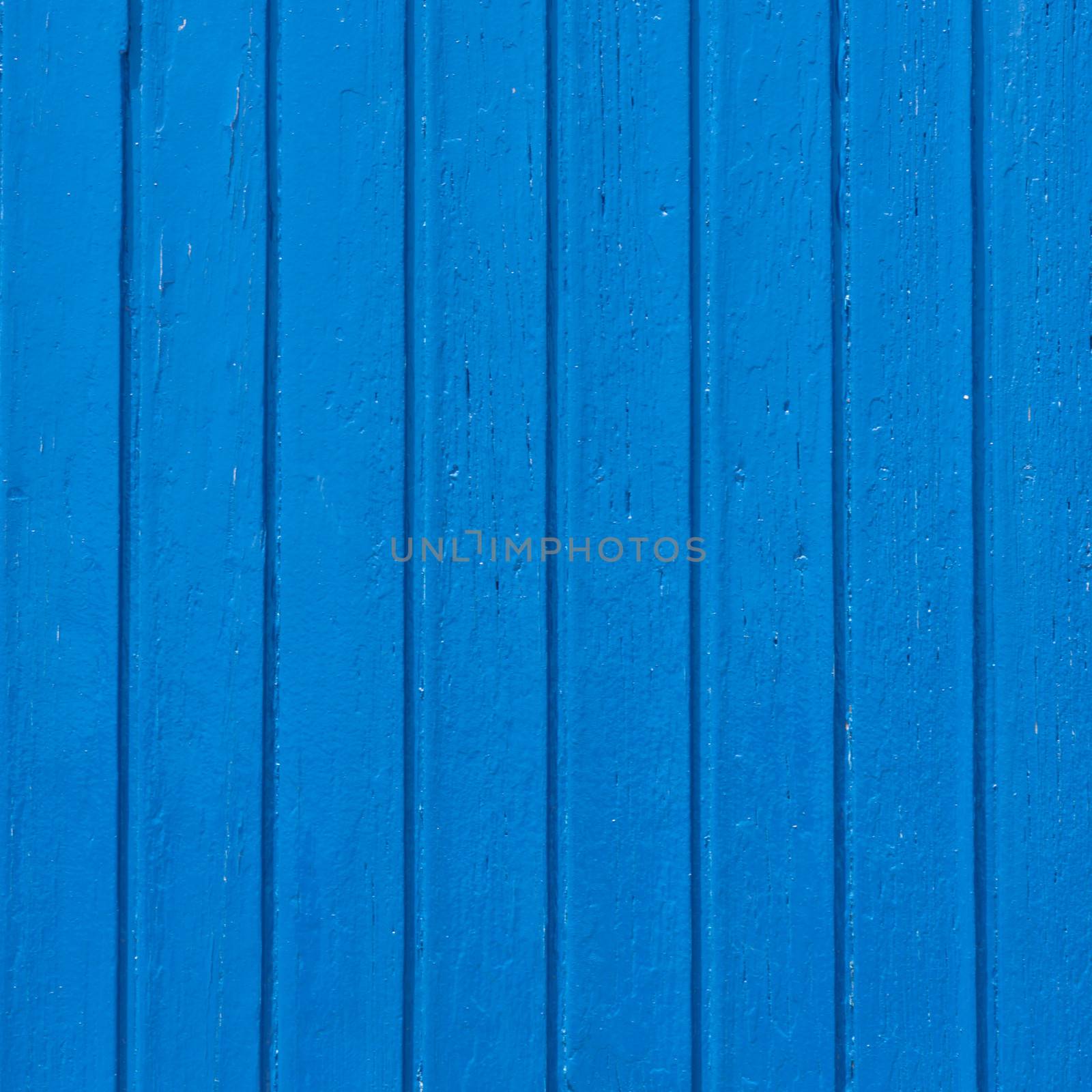 Old wooden blue shutter by kasto