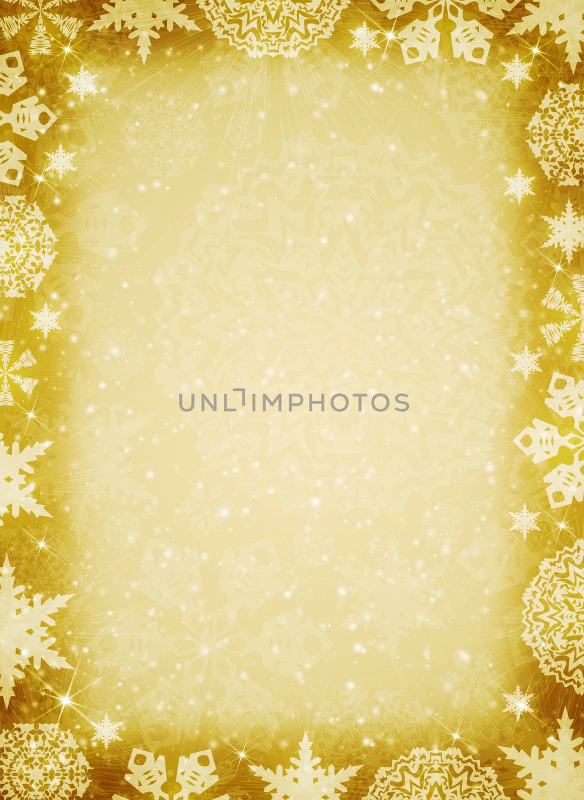 Christmas frame by cherezoff