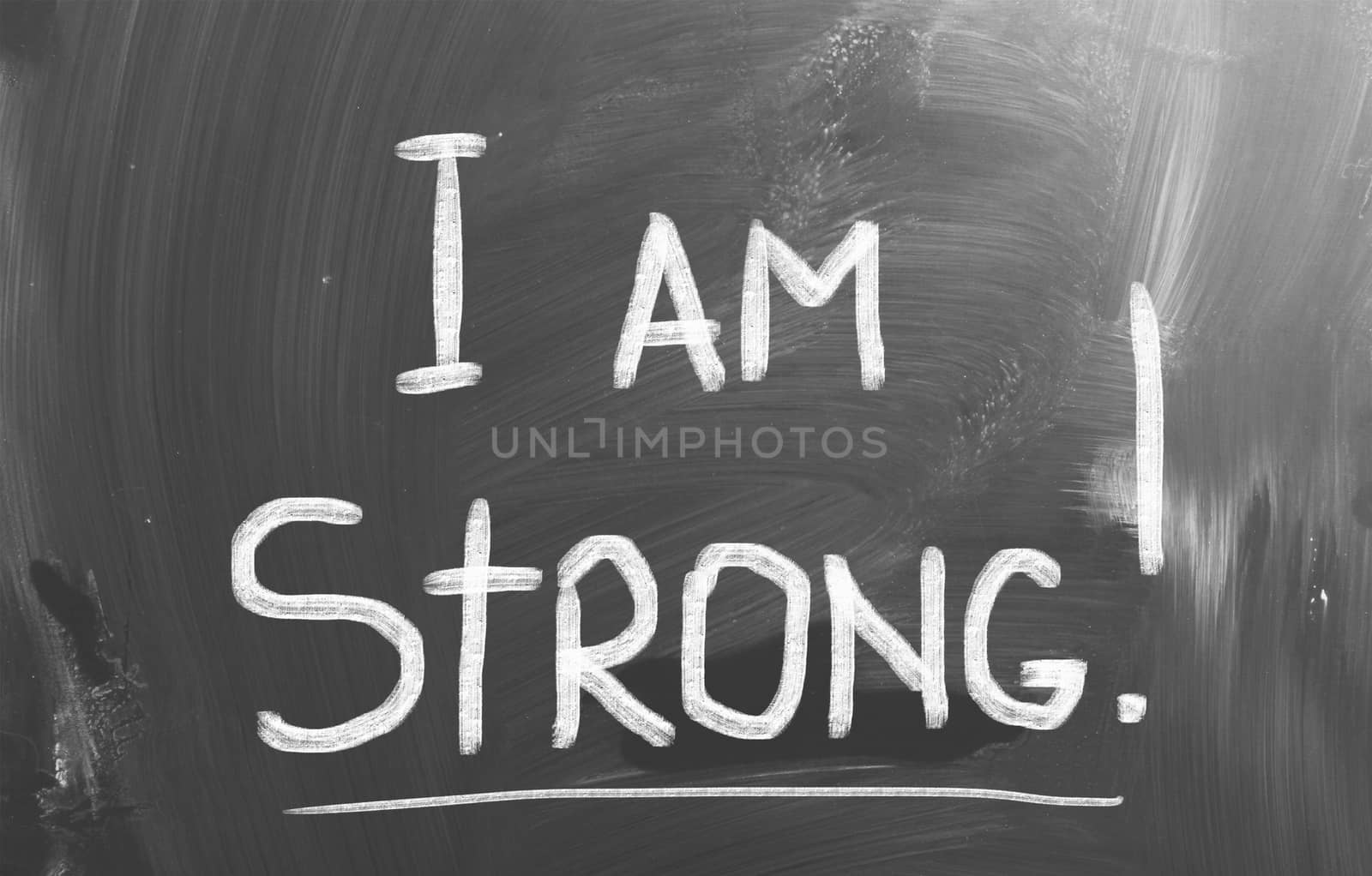 I Am Strong Concept by KrasimiraNevenova