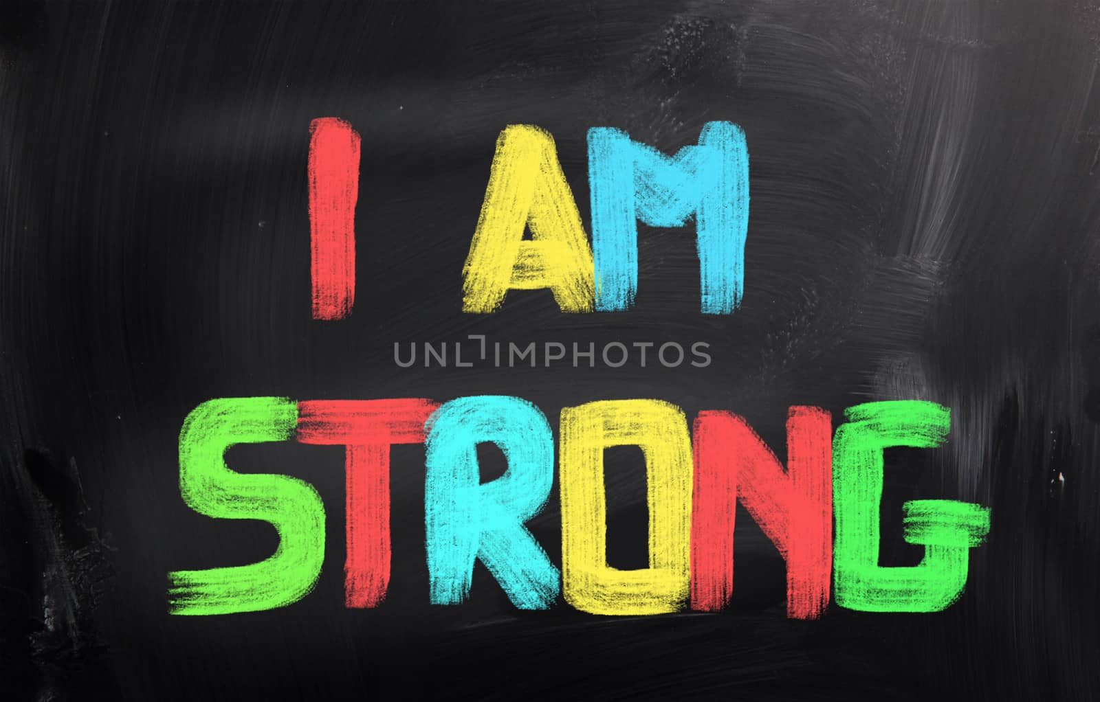 I Am Strong Concept by KrasimiraNevenova