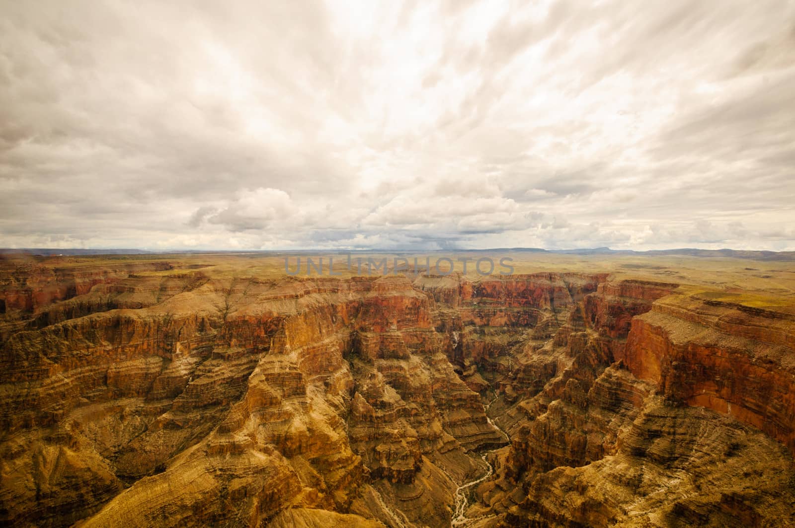 look into Grand Canyon a great panoramic landscape