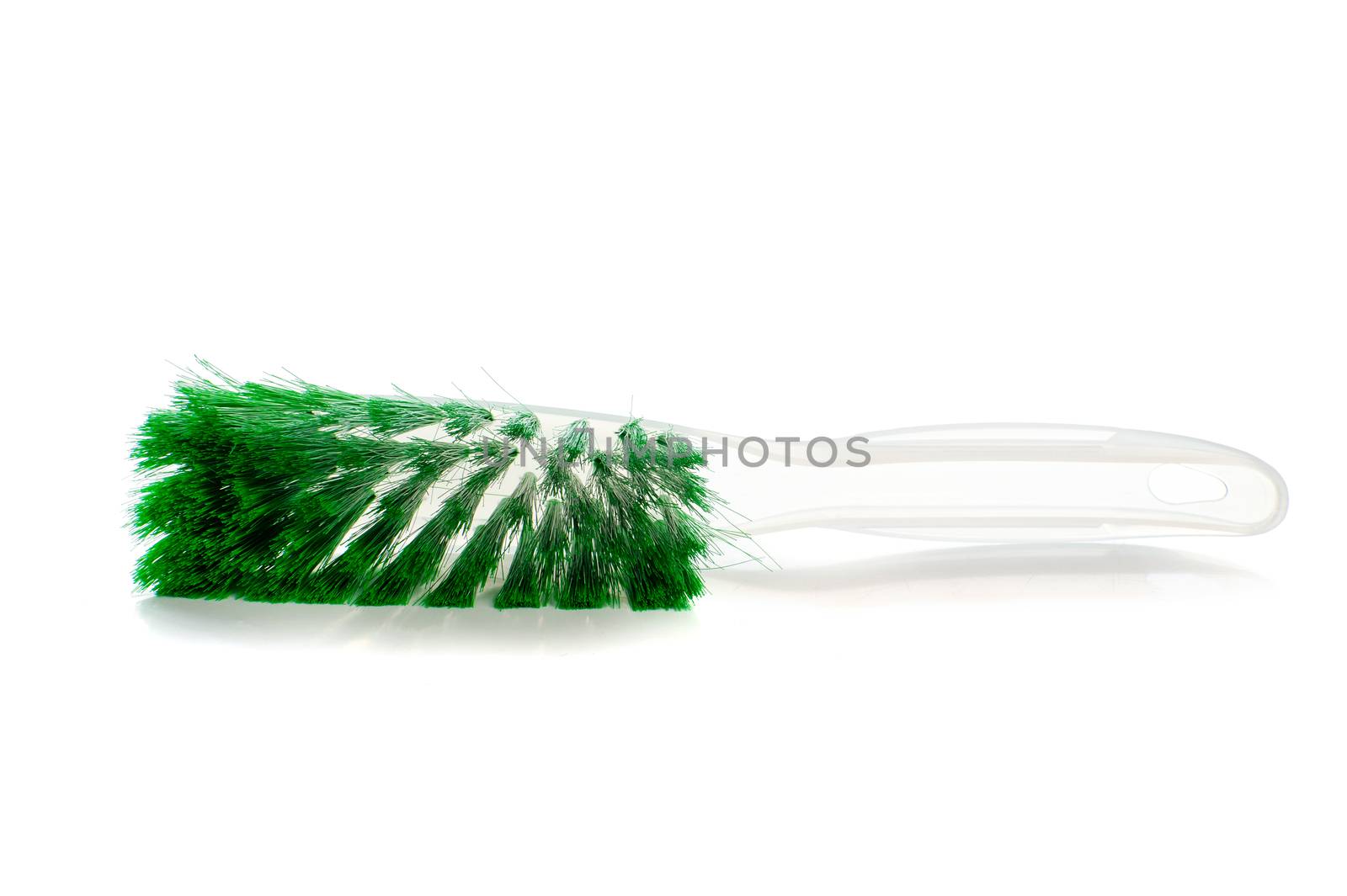 a sweeper on a white background