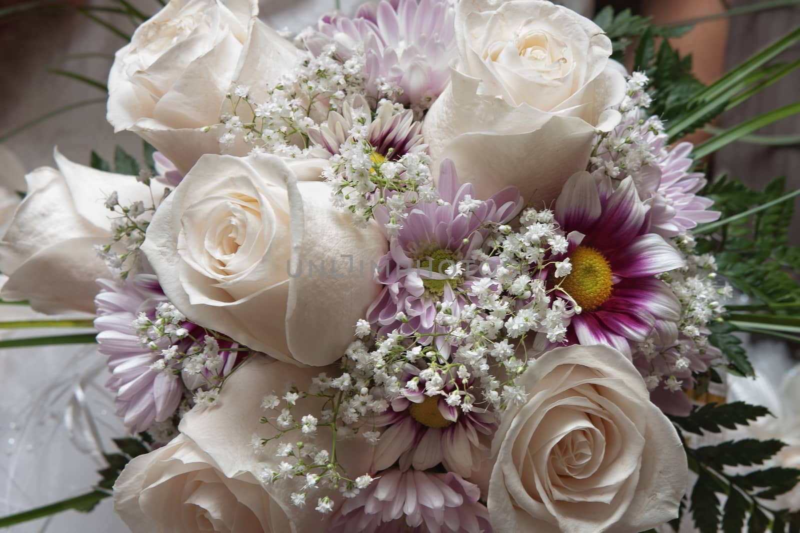 Wedding bouquet close up 