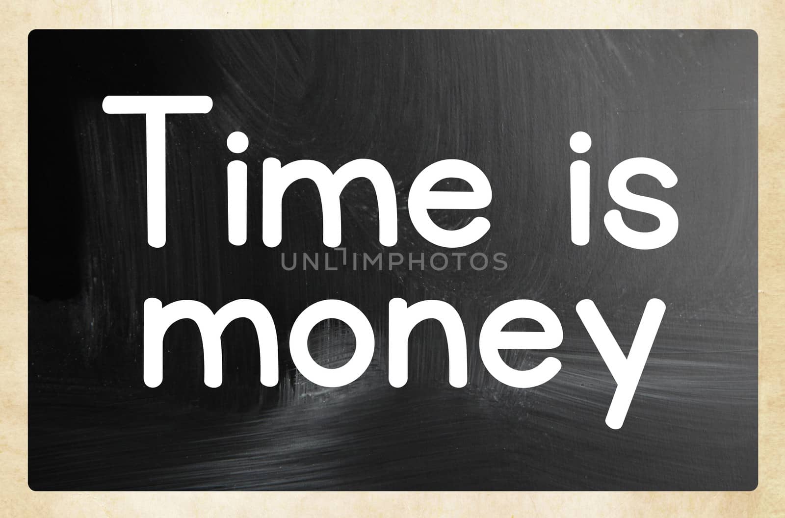 time is money concept
