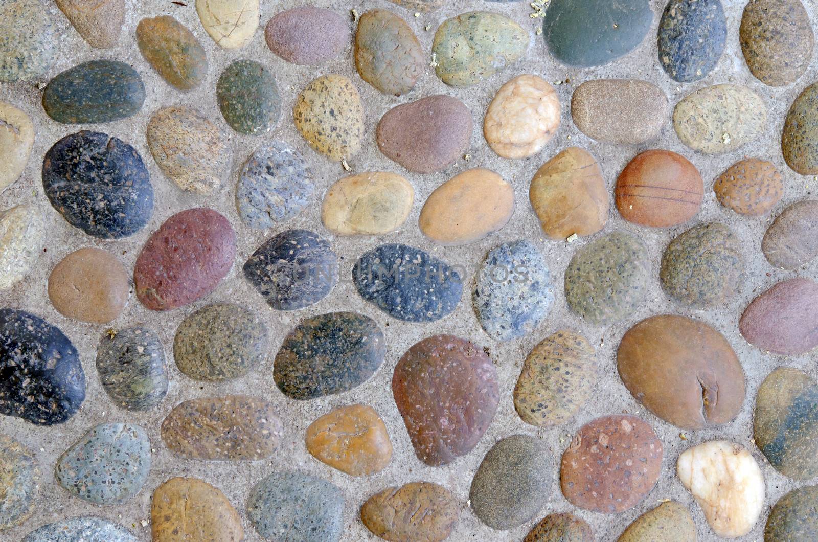 The decorative stone wall ,  background texture