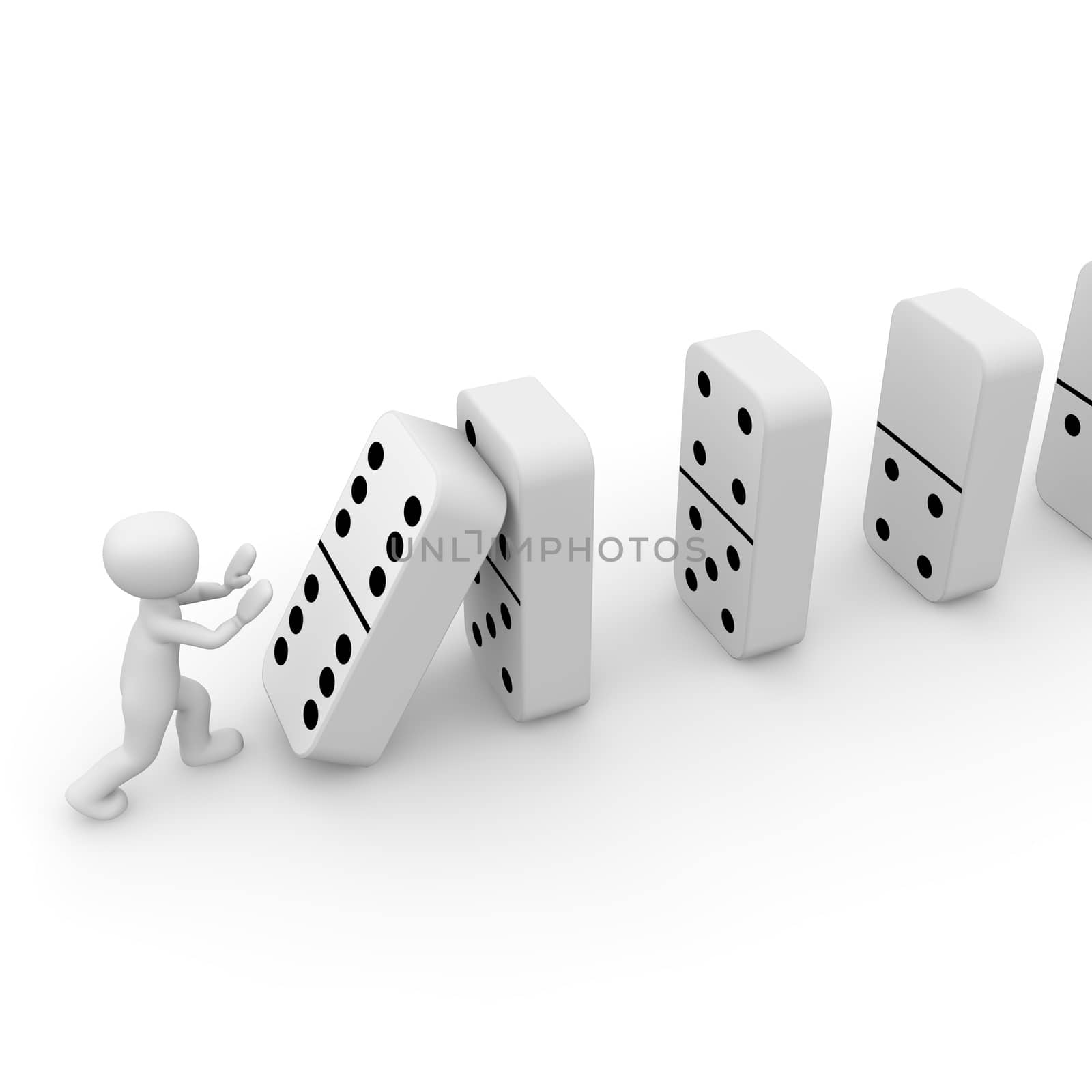 dominoes 3D by 3DAgentur