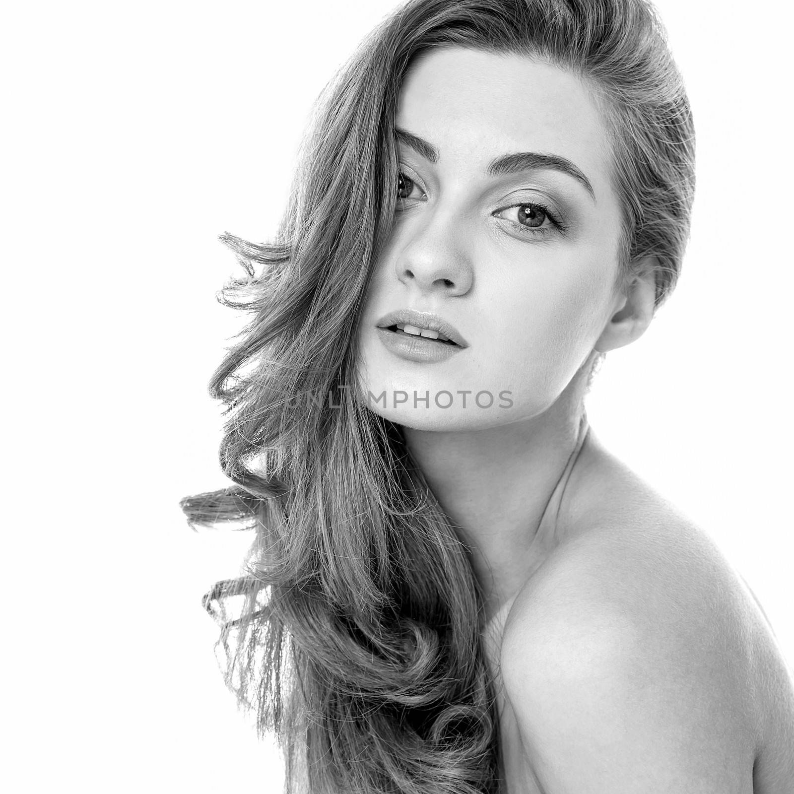 Attractive sexy female model by stockyimages