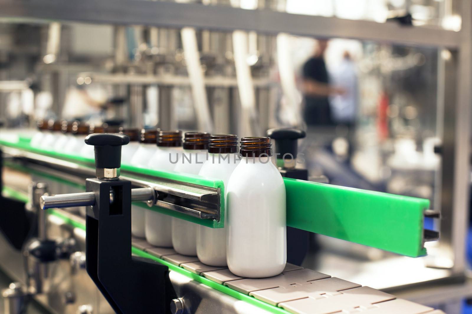 Bottling line by wellphoto