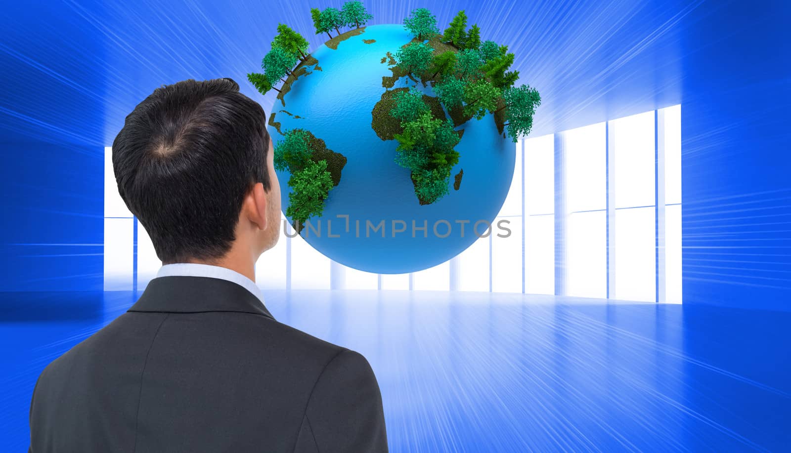 Composite image of businessman by Wavebreakmedia