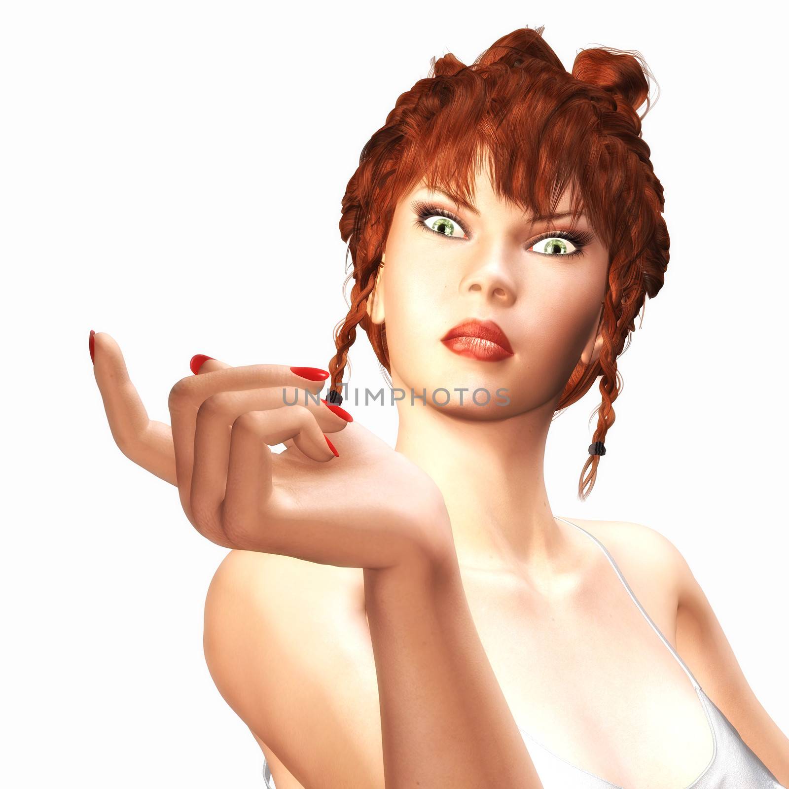 Digital Illustration of a Female
