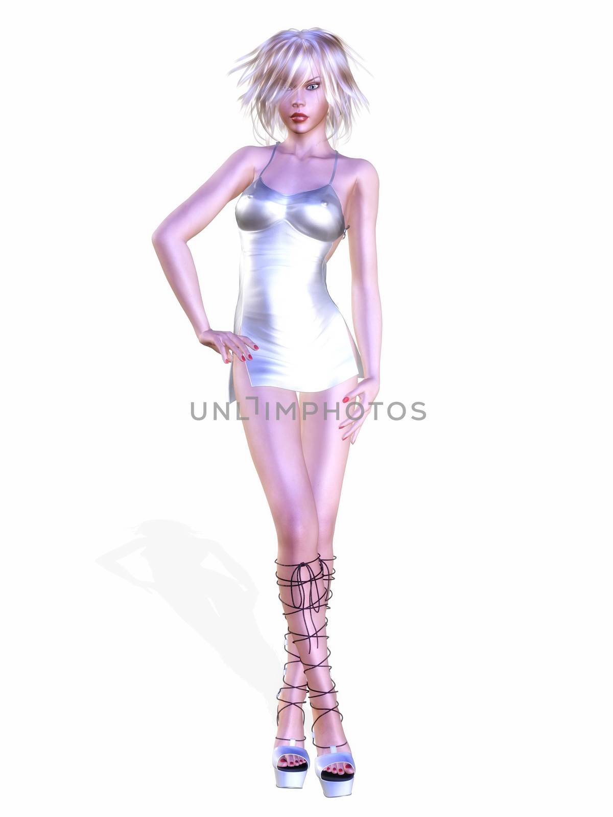 Digital Illustration of a Female