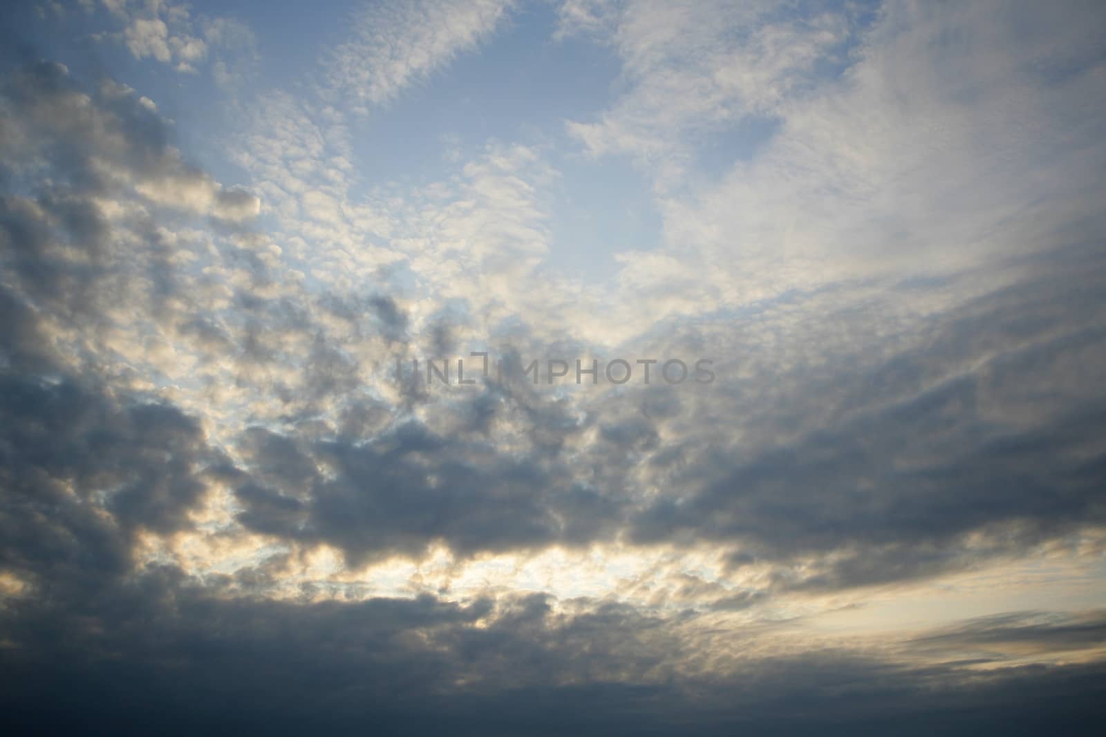 Cloudscape at sunset