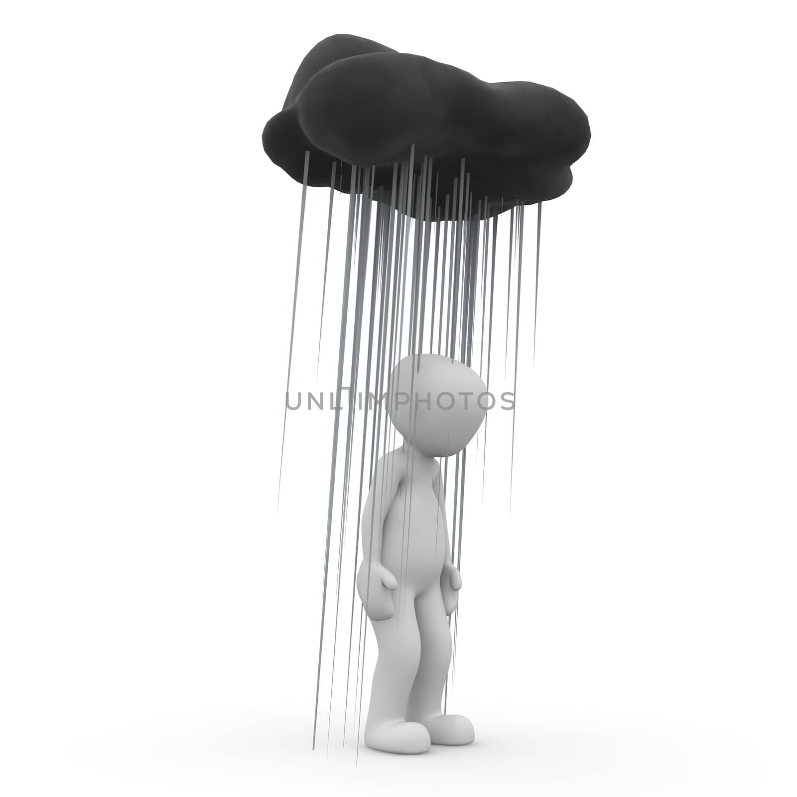 rain cloud by 3DAgentur