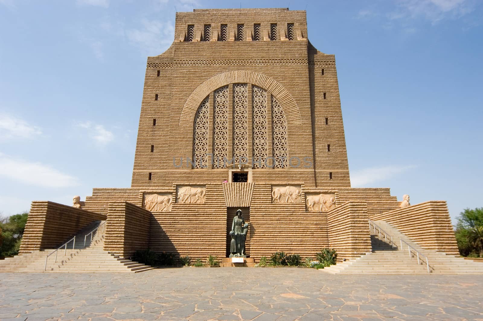 The Voortrekker Monument on Monument Hill in Pretoria, South Africa